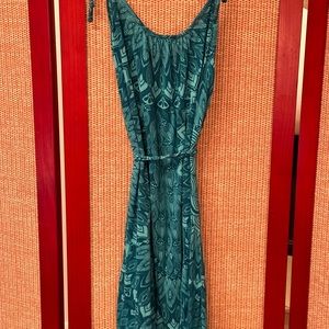 Lascana S Oliver turquoise string tie dress size 6  perfect for the beach